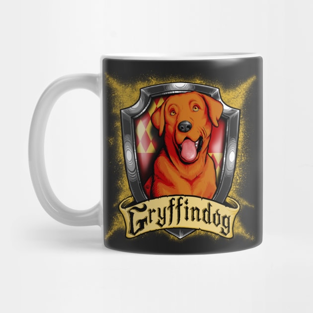 Hairy Pupper House Gryffindog by dauntlessds